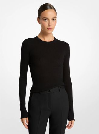 Michael Kors Hutton Featherweight Cashmere Sweater