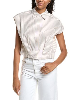 Kenneth Cole Crop Shirt