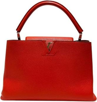 Louis Vuitton Borsa a mano vintage Pre-owned con patta - - Pre-owned - Donna - Rosso - ONE SIZE