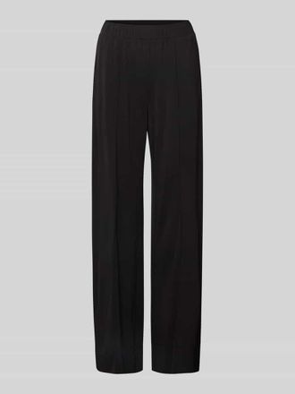 Vero Moda Hose mit L&auml;ngsn&auml;hten und Eingrifftaschen Modell LYSA in Black, Gr&ouml;&szlig;e M