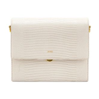 JW PEI Cross Body Bags, female, White, Size: ONE SIZE Mini Flap Crossbody Bag
