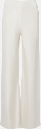 Poss&eacute; Cove silk-blend straight pants