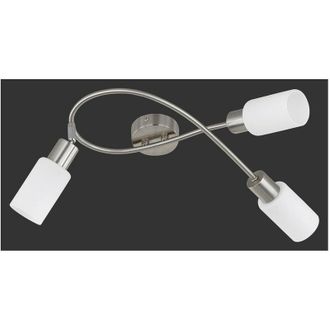 Trio Leuchten Plafoniera Mars 3 Steel Spot R80013907
