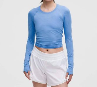 lululemon Swiftly Tech Long Sleeve 2.0 Top In Pool Party