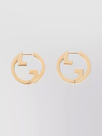 Gucci gg blondie hoop earrings