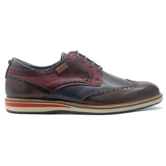 Pikolinos Avila M1T-4191 Leather Mens Lace Up Shoes - Olmo - Size:UK 10.5-11