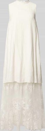 Copenhagen Muse Relaxed Fit Maxikleid aus Viskose-Mix Modell Tenley in Offwhite, Gr&ouml;&szlig;e XS