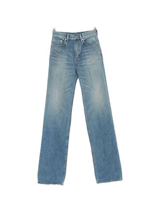 Saint Laurent denim katoenen uitlopende jeans