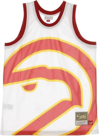 Mitchell & Ness Basketbal top basketbal - Heren - Tops zonder mouwen - Wit - M - Tops