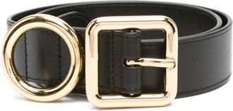 Jacquemus La Ceinture Regalo Belt - Dames - Riemen - Zwart - 75 CM - Leer - Accessoires