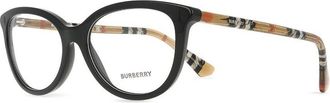 Burberry Demo Cat Eye Ladies Eyeglasses BE2431 4161 54