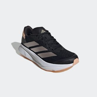 adidas Laufschuh ADIDAS PERFORMANCE DURAMO SL 2, Damen, Gr. 38,5, schwarz (core schwarz, champagne metallic, powder coral), Synthetik, Textil, Schuhe Laufsch