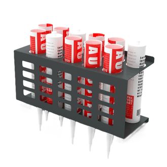 OEM Soporte Para Tubo De Sellado, Sellador De Silicona Decorativo, Soporte Para Tiza Para Estanter&iacute;as De Furgonetas, Taller, Garaje, Cobertizo De Jard&iacute;n