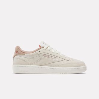 Reebok Womens Club C 85 In Sand/Scorchedearth/Hoopred M