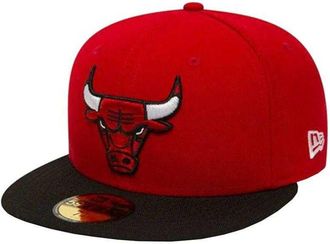 NBA Heren Chicago Bulls Baseball Cap (Rood)