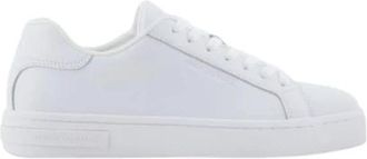 A|X Armani Exchange Witte Sneakers voor Vrouwen - Dames - Sneakers - Wit - 45 EU - Katoen - Schoenen
