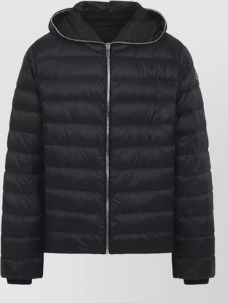 Moncler down hooded puffer jacket