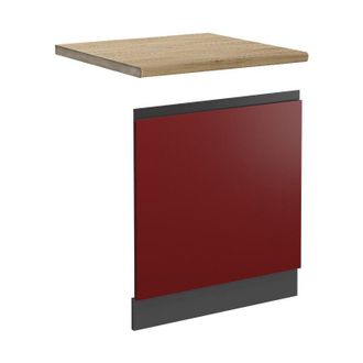 Vicco Panel frontal R-Line, Rojo, 60 cm, ET Roble, Vicco