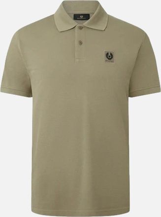 Belstaff Mens Belstaff Polo Shirt Fatigue Green - Tan - Size: 46