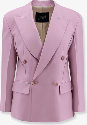 Seafarer Blazer Carmen in lana vergine e seta - SEAFARER - gender_Woman