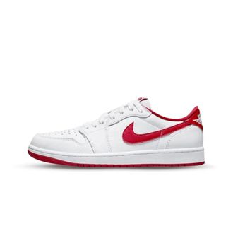 Nike Jordan 1 Retro Low OG University Red - unisex - Sport - Veelkleurig - Maat: 40 1/2 EU Leer