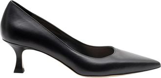 Parall&egrave;le Rosa Pomp - Dames - Pumps - Zwart - 37 1/2 EU - Leer - Schoenen