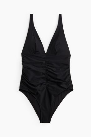 H&M Firm Shape Badeanzug - Schwarz
