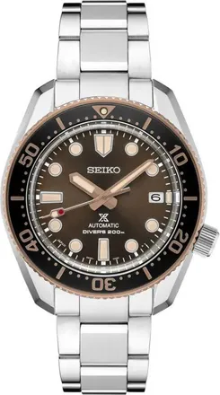 Seiko Prospex Luxe Automatic Brown Dial Mens Watch SPB240
