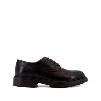 Doucal's Derby Veterschoen - Heren - Nette schoenen - Bruin - 43 1/2 EU - Leer - Schoenen