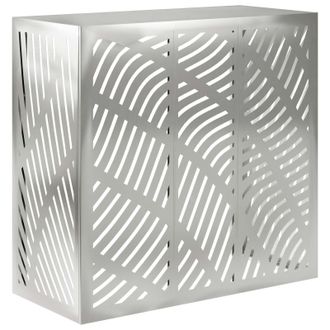 vidaXL Funda Para Aire Acondicionado Plateado 110 X 50 X 105 Cm Vidaxl