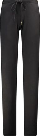 Fisico Slim-fit Broek - Dames - Slim Fit Broeken - Zwart - S - Leer - Broeken