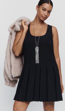 English Factory Plus Pleated Mini Dress
