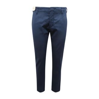 Entre Amis Chinos, male, Blue, Size: W31 TK America Lungo Trousers