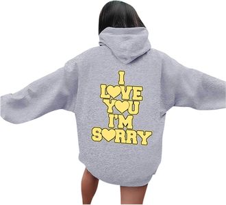 Generic Gracie Abrams I Love You Im Sorry Merch Hoodies Women Men Long Sleeve Casual Sweatshirt Clothes 2024 Fall