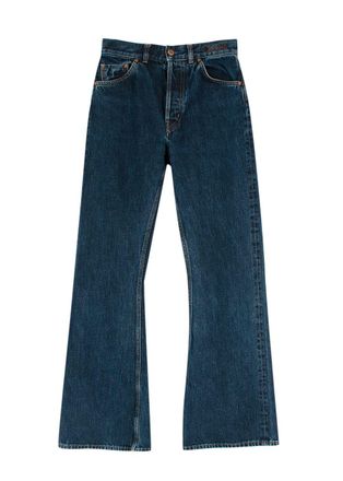 Chlo&eacute; Indigo Wash Flared Denim Jeans Size 25/63