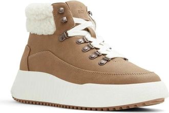 Roxy Bling Peak Sneakers Womens Brown Round Toe Snow Boots HTAT1816