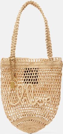 Chlo&eacute; Chlo&eacute; Borsa Summer Banana Small in rafia