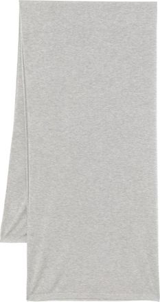 Toteme mélange-effect scarf - women - Polyamide/Lyocell/Cashmere - One Size - Grey