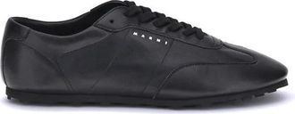 Marni Softy Voetbal Sneakers - Heren - Sneakers - Zwart - 45 EU - Leer - Schoenen