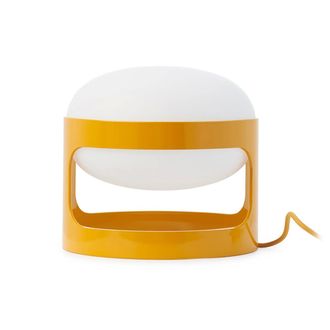 Kartell KD28 Tischleuchte, senfgelb