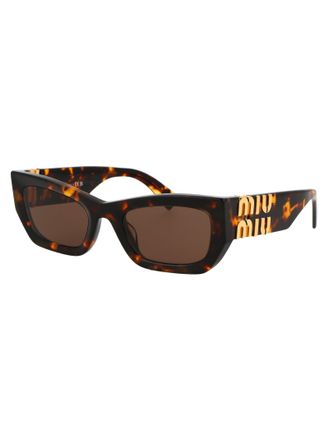 Miu Miu 0MU Tortoiseshell Acetate Sunglasses - Tortoiseshell