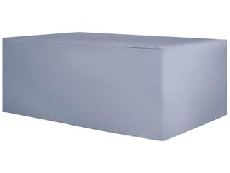 Beliani Funda de protecci&oacute;n impermeable 275 cm 230 cm 70 cm gris