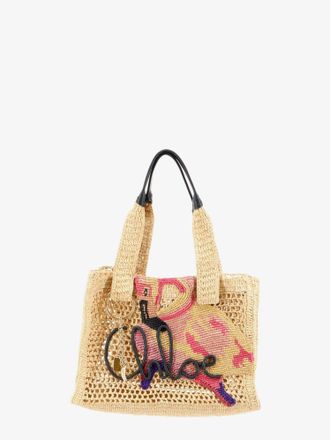 Chlo&eacute; Borsa a spalla East-West Summer Banana in rafia - CHLOE - gender_Woman