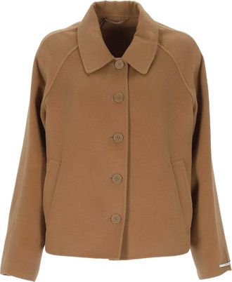 Marella Giacca con bottoni - Marrone