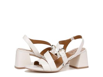 Naturalizer Veva Womens Sandals Warm White Leather : 9.5 W (C)