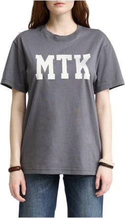 Denimist Klassiek Slate Grey T-shirt - Dames - T-shirts - Grijs - S - Katoen - Tops