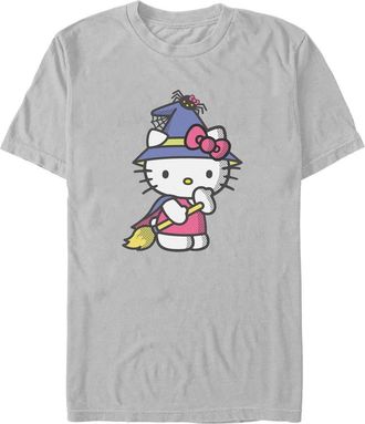 Hello Kitty Mens Hello Kitty Halloween Party Costume T Shirt in Ice Grey at Nordstrom, Size Xxx-Large
