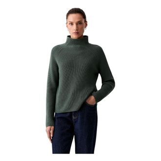 Marc O'Polo Maglione a collo alto - - Knitwear - Donna - Verde - L