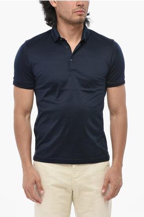 Corneliani Cotton 3-Button Polo size 46