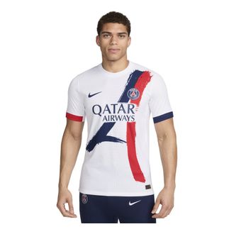 Nike Dri-FIT ADV Paris Saint-Germain 24/25 Match Away Soccer Authentic Jersey White FN8762-101